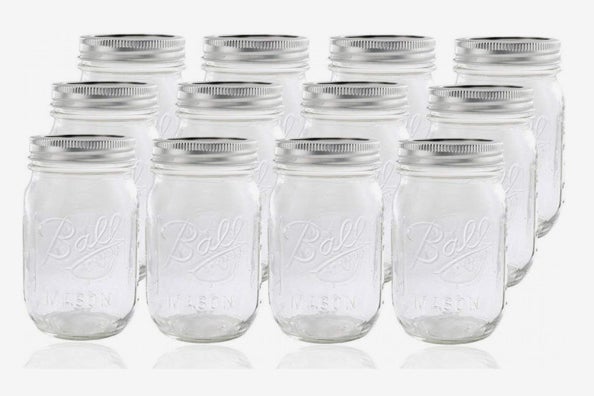 Bell 16-oz Mason Jars.
